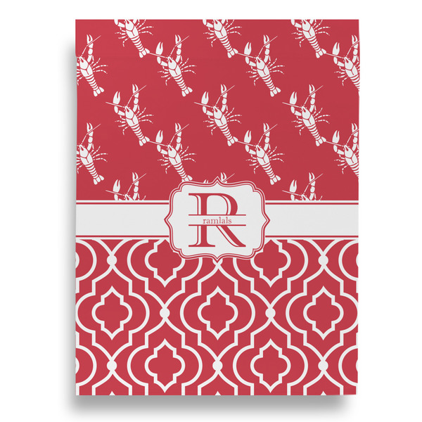 Crawfish Garden Flags - Large - Double Sided - BACK