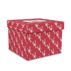 Crawfish Gift Box with Lid - Canvas Wrapped - Medium (Personalized)