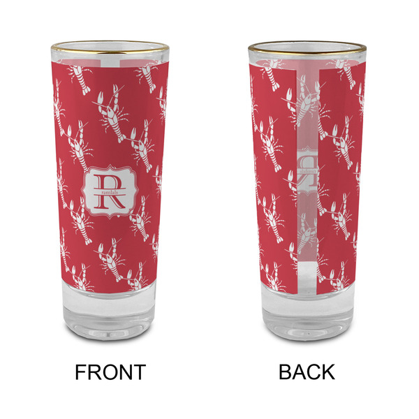 Crawfish Glass Shot Glass - 2 oz - Single - APPROVAL