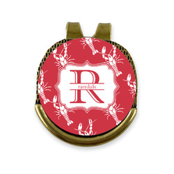 Crawfish Golf Ball Marker - Hat Clip - Gold