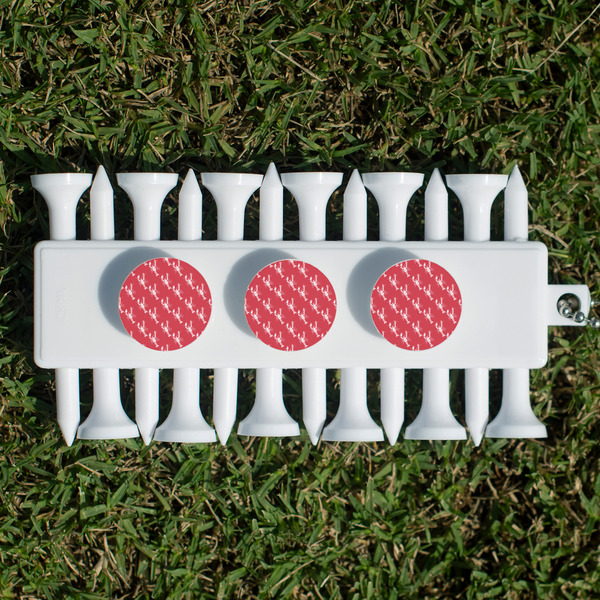 Crawfish Golf Tees & Ball Markers Set - Back