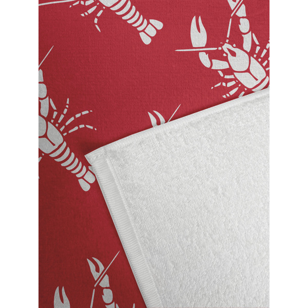 Crawfish Golf Towel - Detail