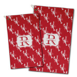 Crawfish Golf Towel - Poly-Cotton Blend w/ Name and Initial