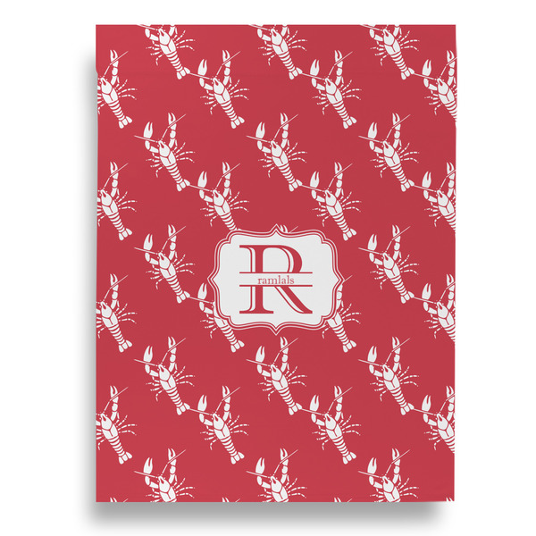 Crawfish House Flags - Double Sided - FRONT