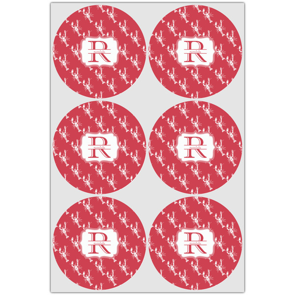 Crawfish Icing Circle - Large - Set of 6