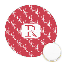 Crawfish Printed Cookie Topper - Round (Personalized)