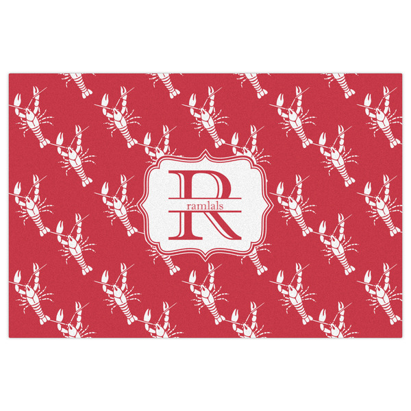 Crawfish Indoor / Outdoor Rug - 4'x6' - Front Flat