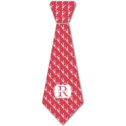 Crawfish Iron On Tie - 4 Sizes w/ Name and Initial