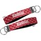 Crawfish Key-chain - Metal and Nylon - Front and Back