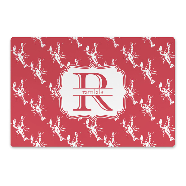 Custom Crawfish Large Rectangle Car Magnet (Personalized)