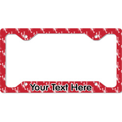 Crawfish License Plate Frame - Style C (Personalized)