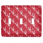 Crawfish Light Switch Cover (3 Toggle Plate)