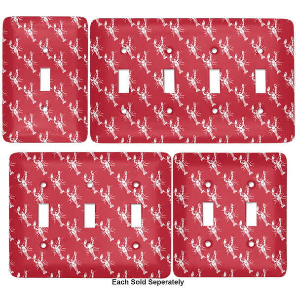 Crawfish Light Switch Covers all sizes