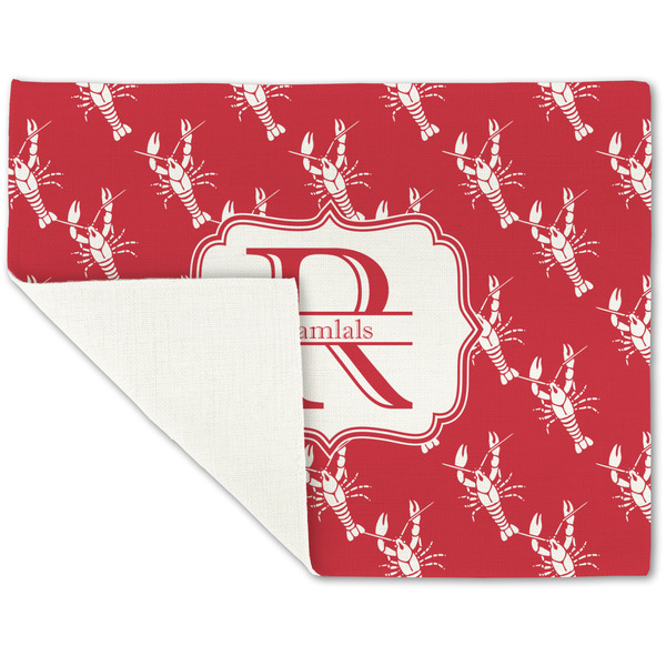 Crawfish Linen Placemat - Folded Corner (single side)