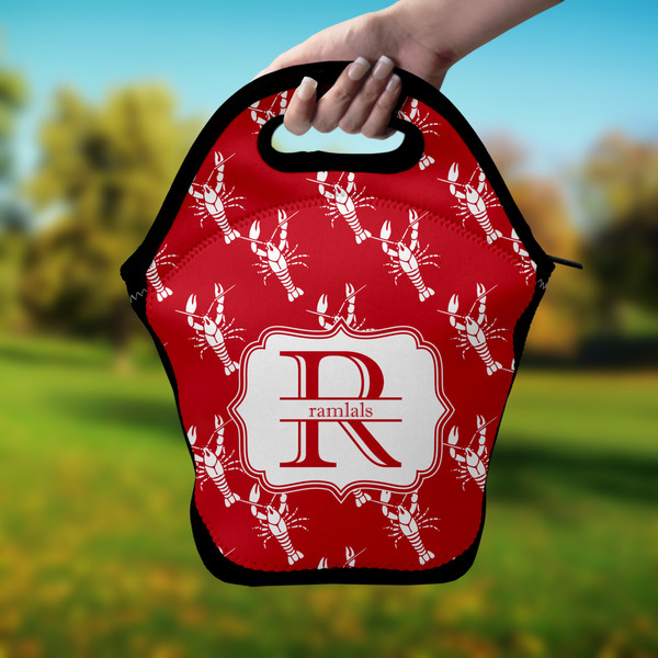 Crawfish Lunch Bag - Hand