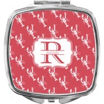 Crawfish Compact Makeup Mirror (Personalized)