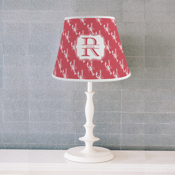 Crawfish Poly Film Empire Lampshade - Lifestyle
