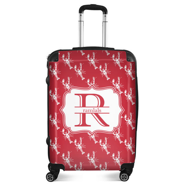 Custom Crawfish Suitcase - 24" Medium - Checked (Personalized)