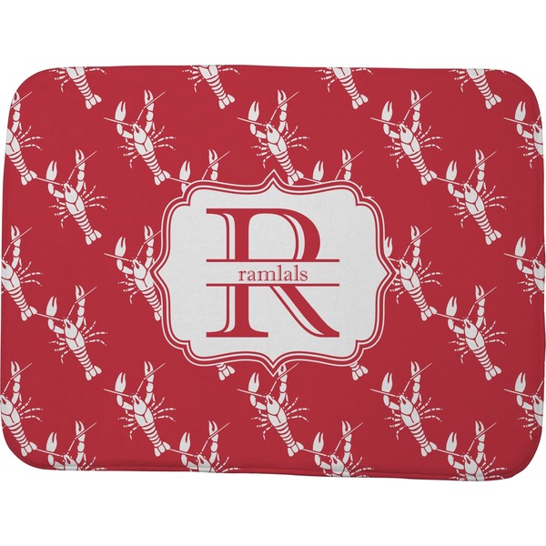 Custom Crawfish Memory Foam Bath Mat - 48"x36" (Personalized)