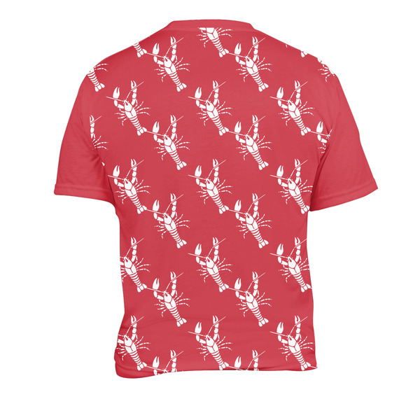 Crawfish Men's Crew Neck T Shirt Medium - Back