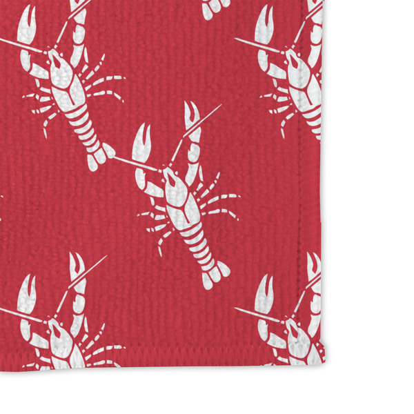 Crawfish Microfiber Dish Rag - DETAIL