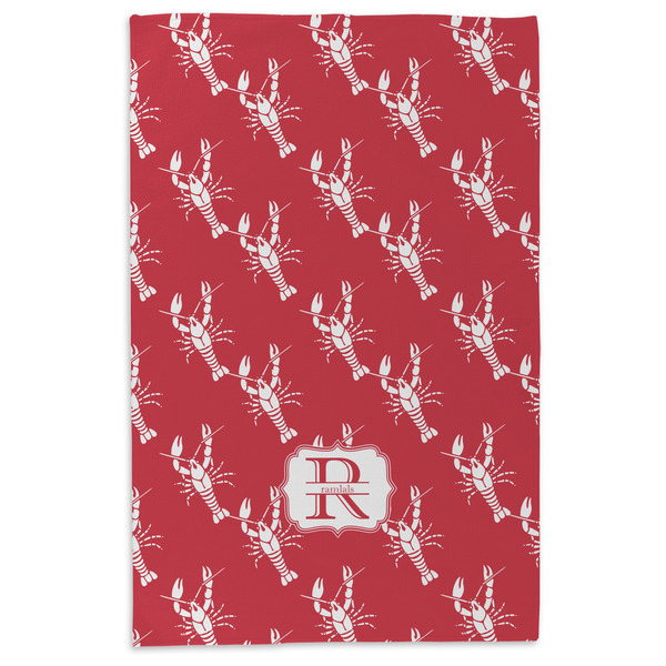 Crawfish Microfiber Dish Towel - APPROVAL