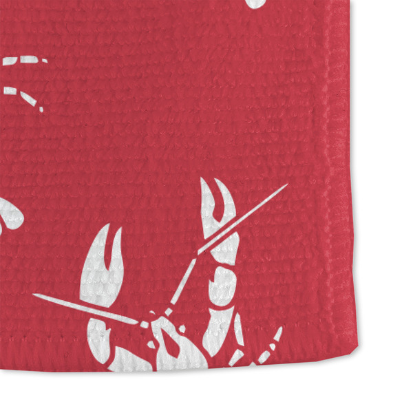 Crawfish Microfiber Dish Towel - DETAIL