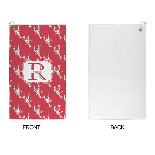 Crawfish Microfiber Golf Towels - APPROVAL