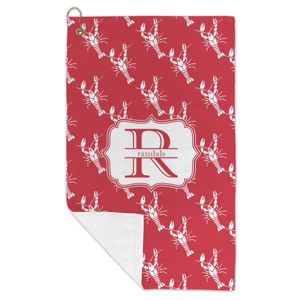 Crawfish Microfiber Golf Towels - FOLD