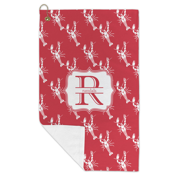 Crawfish Microfiber Golf Towels - FOLD
