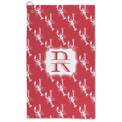 Crawfish Microfiber Golf Towel - Large (Personalized)