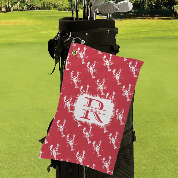 Crawfish Microfiber Golf Towels - Small - LIFESTYLE