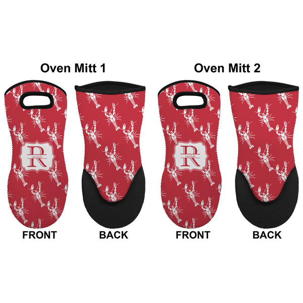 Crawfish Neoprene Oven Mitt - Set of 2 - Approval