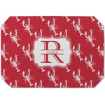 Crawfish Dining Table Mat - Octagon (Single-Sided) w/ Name and Initial