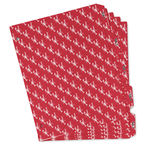 Custom Crawfish Binder Tab Divider Set (Personalized)