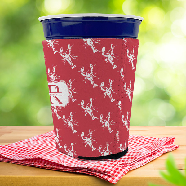 Crawfish Party Cup Sleeves - with bottom - Lifestyle