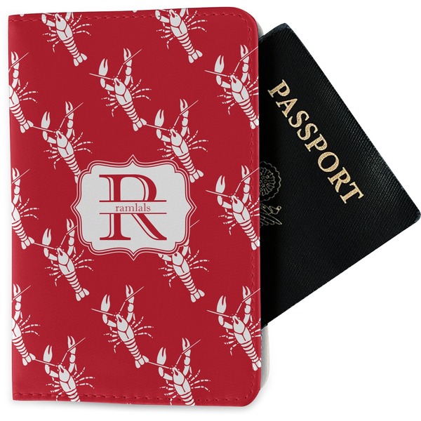 Custom Crawfish Passport Holder - Fabric (Personalized)