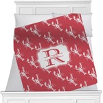 Crawfish Minky Blanket - Queen / King - 90"x90" - Single Sided (Personalized)