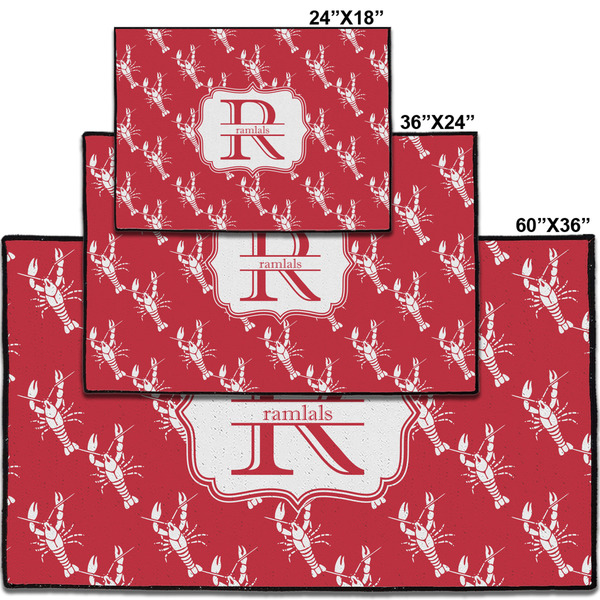 Crawfish Personalized Door Mat - Group Parent IMF