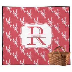 Crawfish Outdoor Picnic Blanket (Personalized)