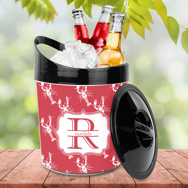 Crawfish Plastic Ice Bucket - LIFESTYLE