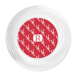 Crawfish Plastic Party Dinner Plates - 10" (Personalized)