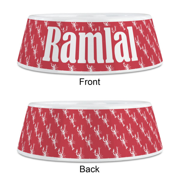 Crawfish Plastic Pet Bowls - Medium - APPROVAL