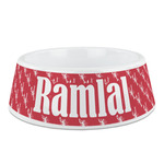 Crawfish Plastic Dog Bowl - Medium (Personalized)