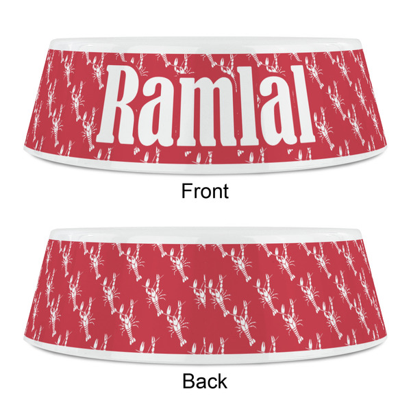 Crawfish Plastic Pet Bowls - Small - APPROVAL