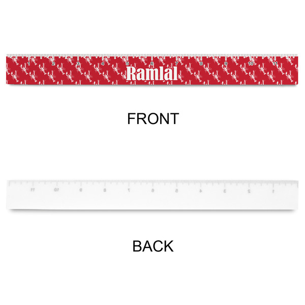 Crawfish Plastic Ruler - 12" - APPROVAL