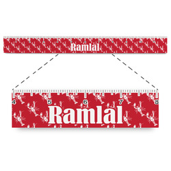 Crawfish Plastic Ruler - 12" (Personalized)