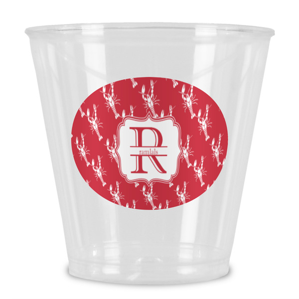 Custom Crawfish Plastic Shot Glass (Personalized)