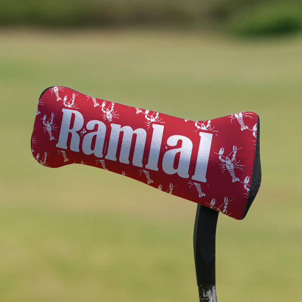 Crawfish Putter Cover - On Putter