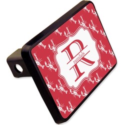 Crawfish Rectangular Trailer Hitch Cover - 2" (Personalized)